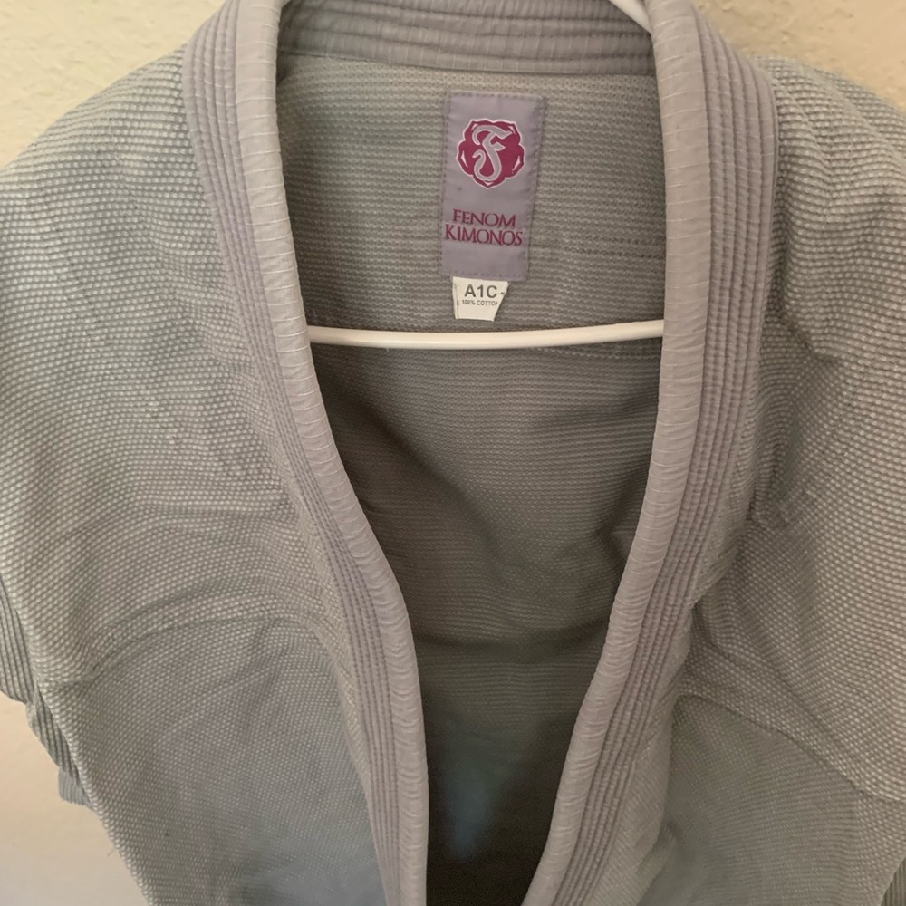 Women's Gray Gi Top and Pants